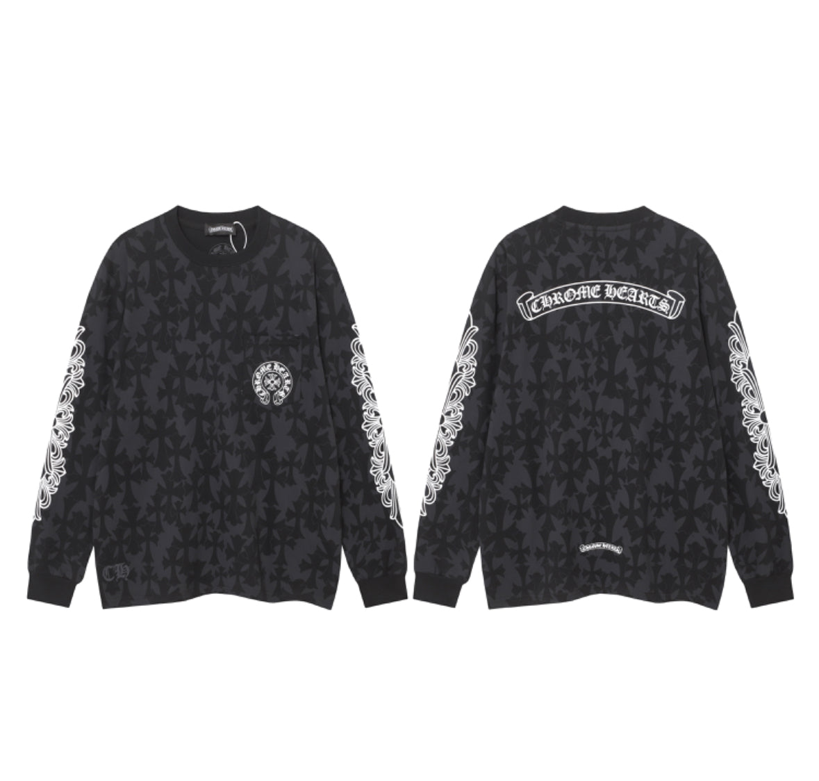 Chrome Hearts Crosses Long Sleeve