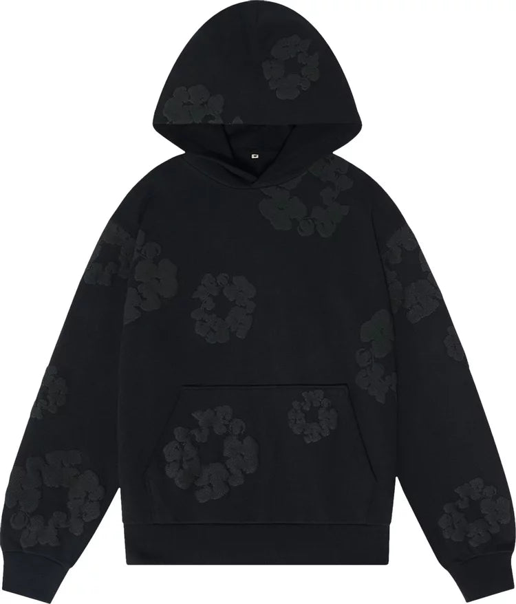 Denim Tears Cotton Wreath Hoodie
Black Monochrome