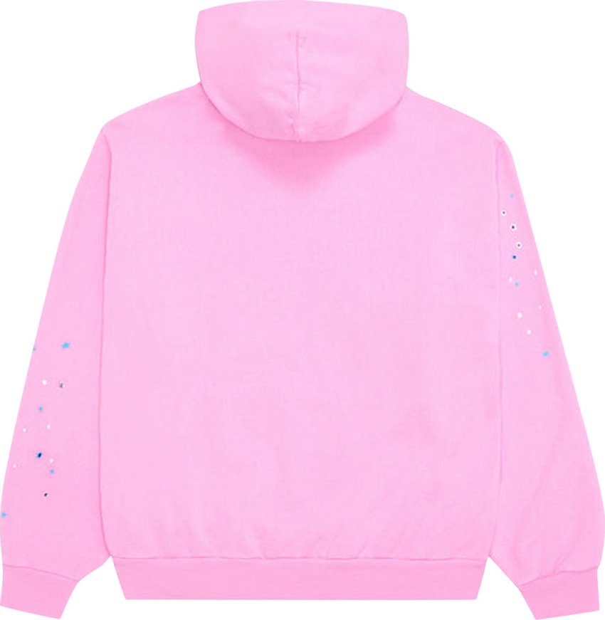 Sp5der OG Web Hoodie 'Pink'