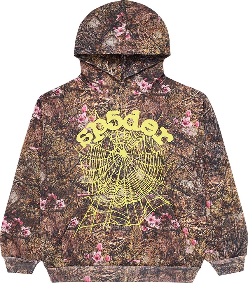 Sp5der Web Hoodie 'Real Tree'