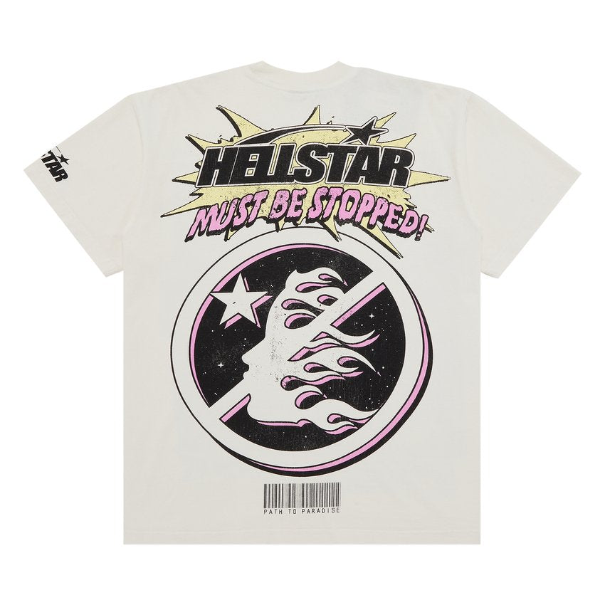 Hellstar Breaking News T-Shirt 'White'