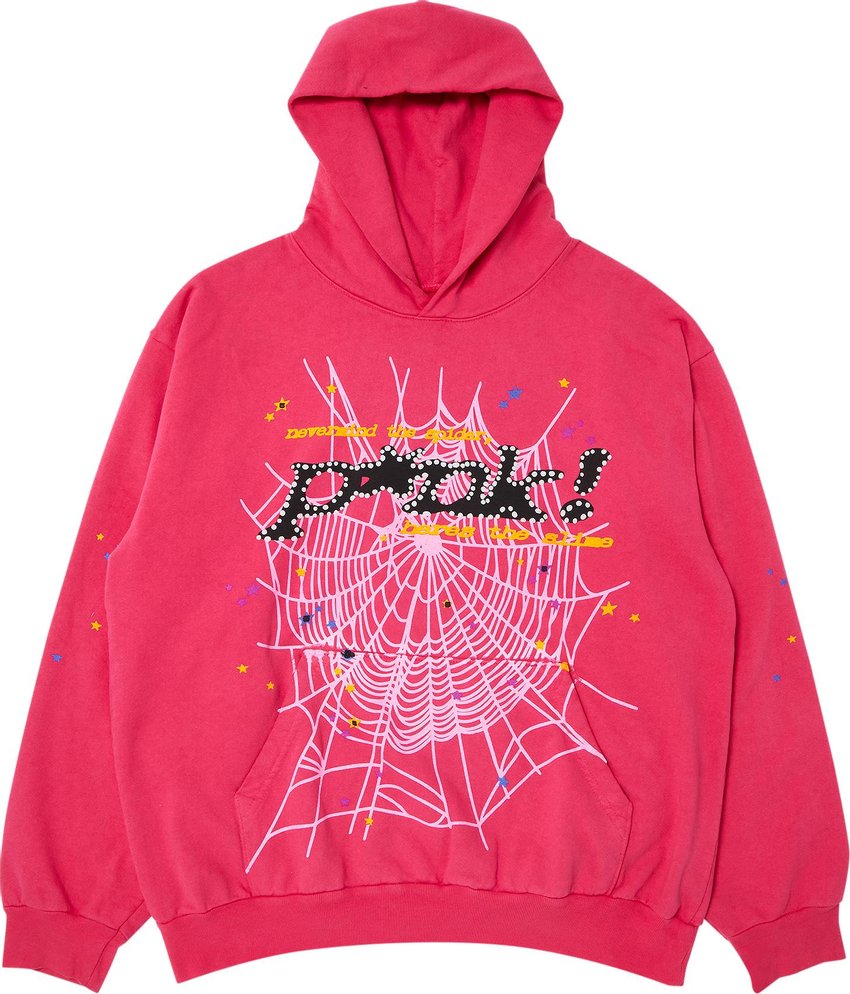 Sp5der P*nk Hoodie 'Pink'