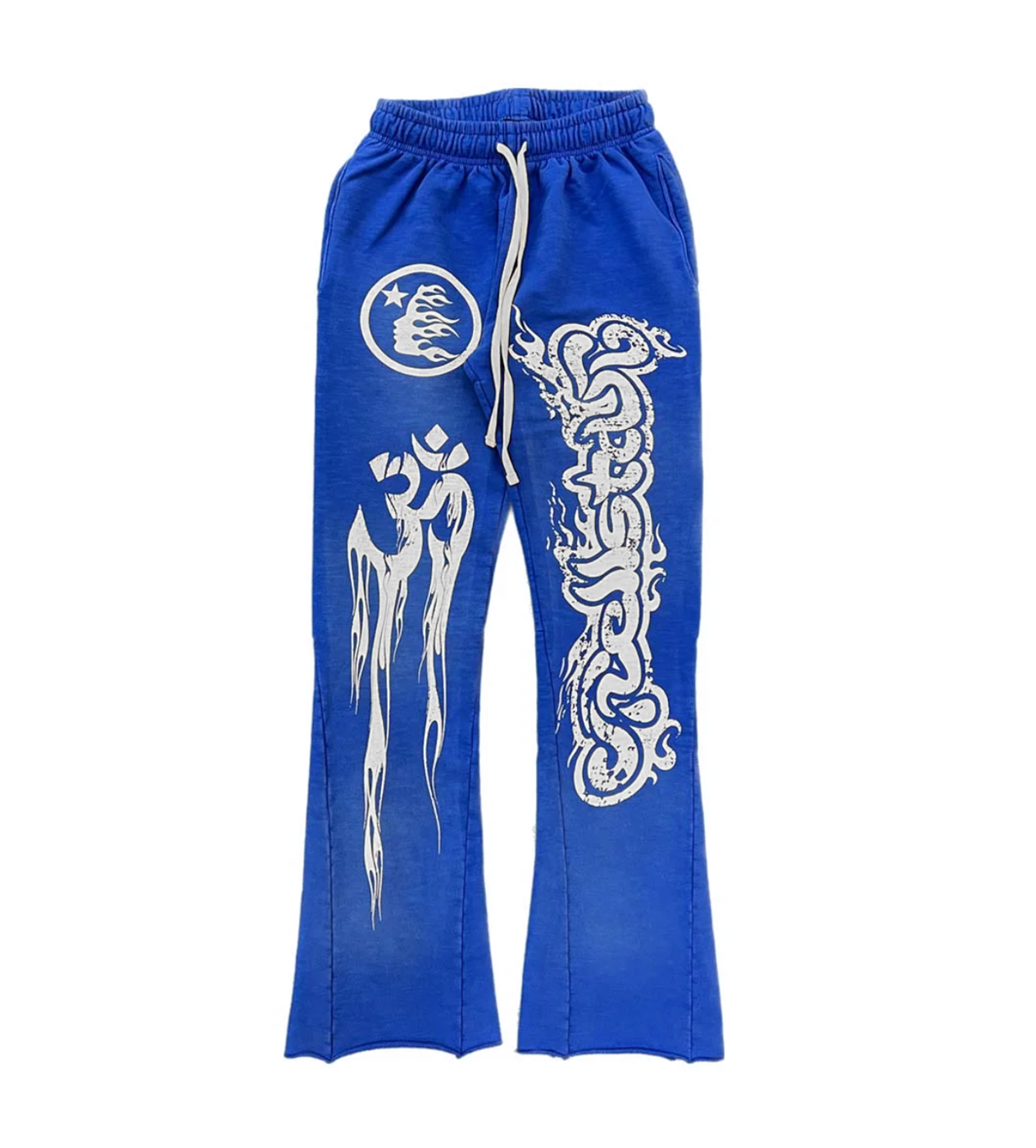 HELLSTAR FLARE SWEATPANTS BLUE