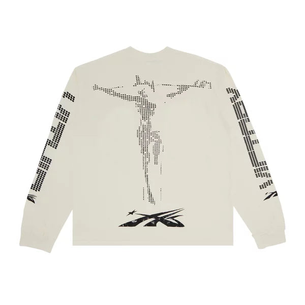 Hellstar Scoreboard Long-Sleeve T-Shirt 'White'