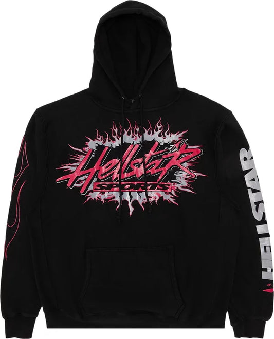 Hellstar Sports Future Flame Hoodie 'Black'