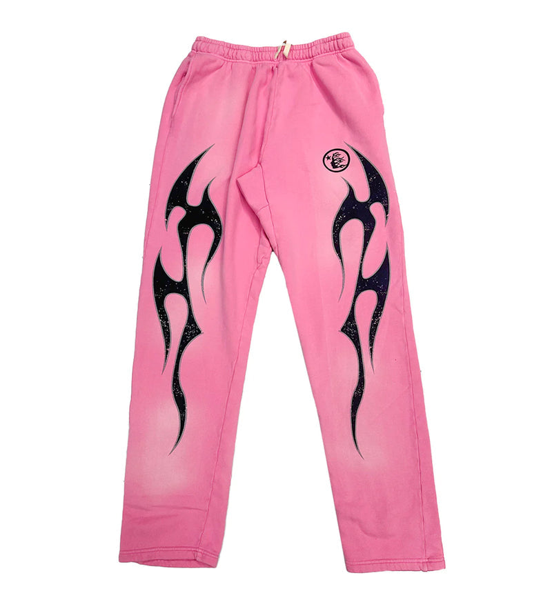 Hellstar Flame Sweatpants
Pink