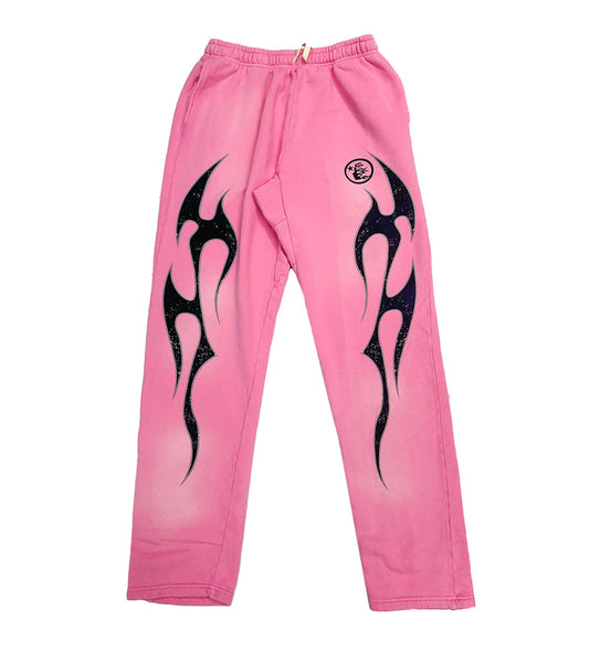 Hellstar Flame Sweatpants
Pink